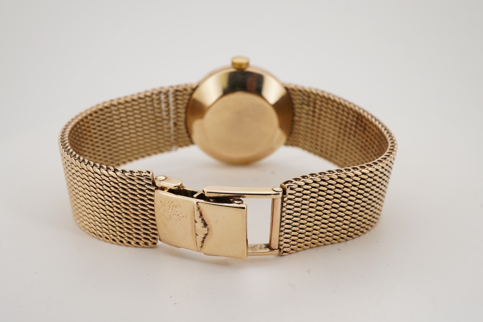 Longines, a lady's 9ct gold automatic wristwatch, circa 1978